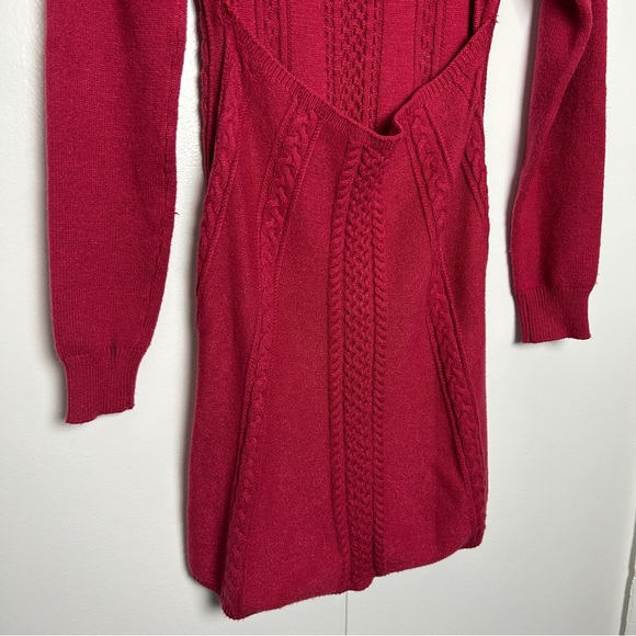 Free People Small World Mini Sweater Dress in Rosemont NWOT - Picture 6 of 10